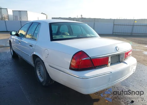 2000 Mercury Grand Marquis Ls из США, поврежденный, VIN 2MEFM75W8YX671450